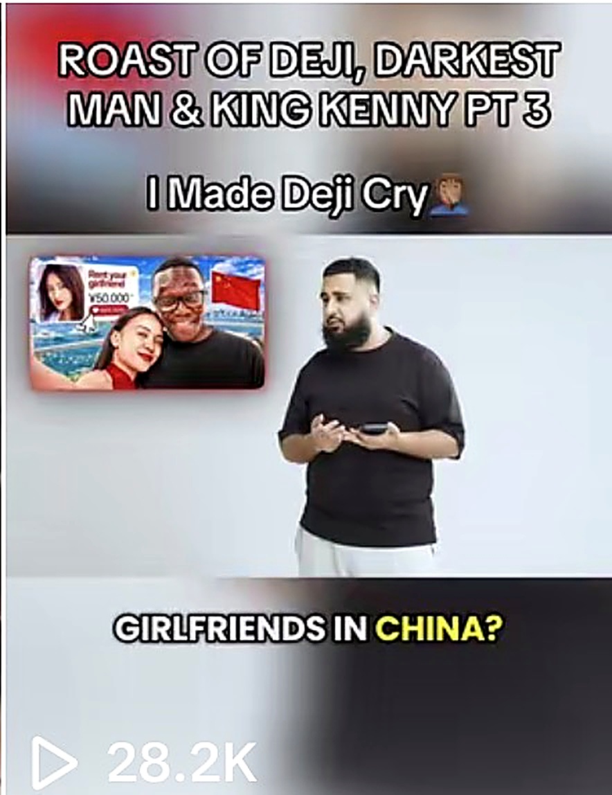 Roast of Deji, Darkest Man and King Kenny