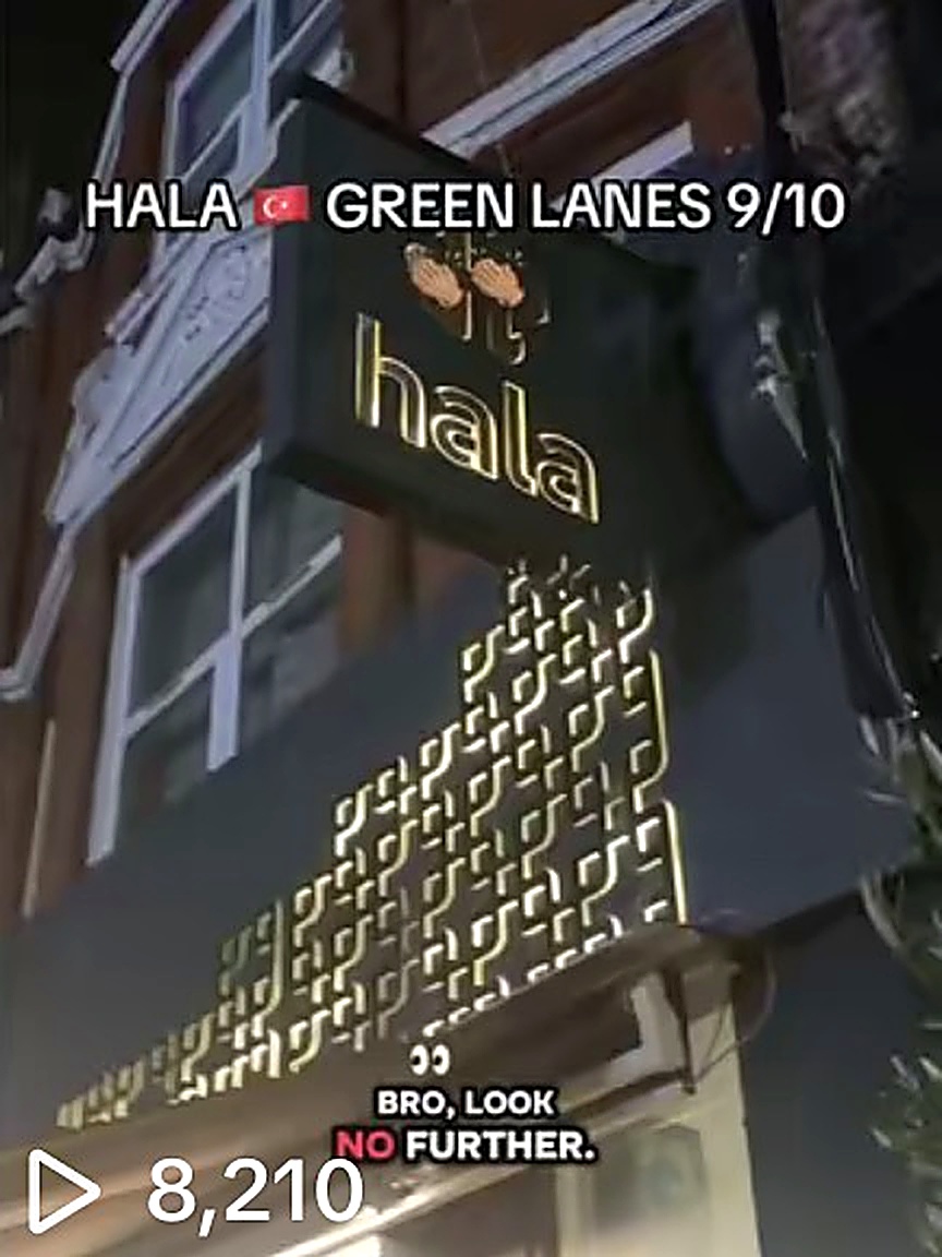 Hala restaurant review, Green Lanes